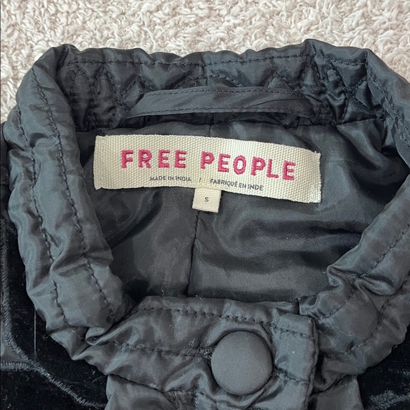 NEW Free People Quinn Quilted Jacket Black Size Small - Picture 8 of 12